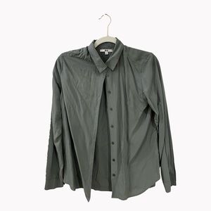 Sage button down shirt